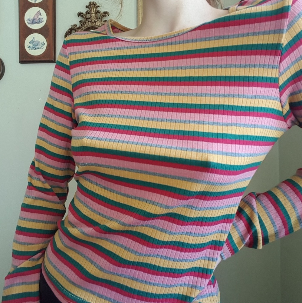 Striped long sleeve